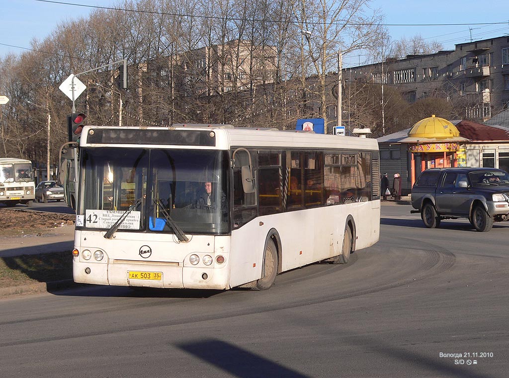 Вологодская область, ЛиАЗ-5292.20 № АК 503 35