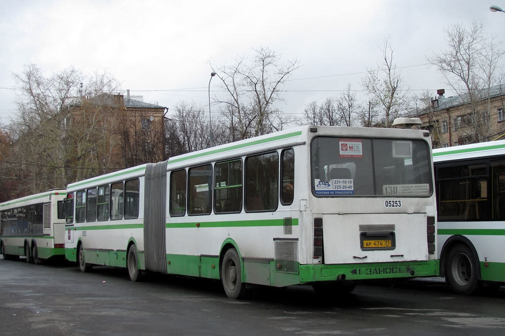 Москва, ЛиАЗ-6212.01 № 05253