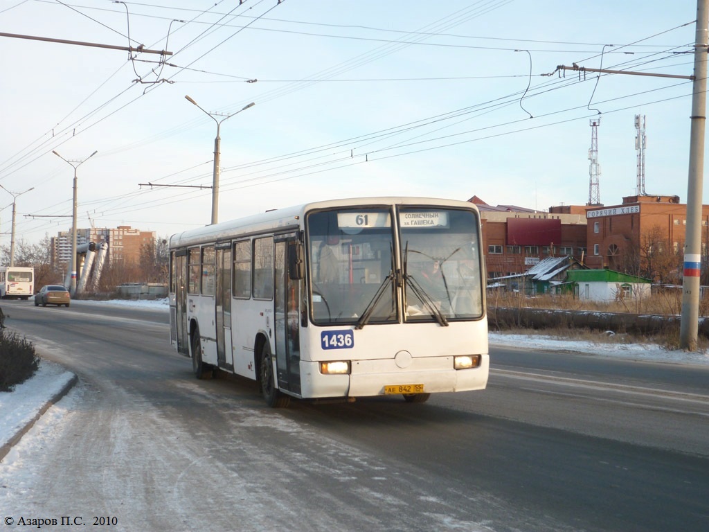 Омская область, Mercedes-Benz O345 № 1436