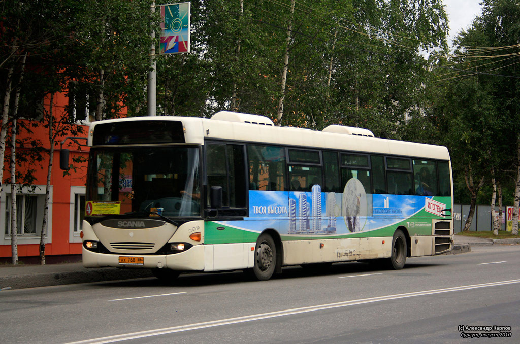 Ханты-Мансийский АО, Scania OmniLink I (Скания-Питер) № АХ 768 86