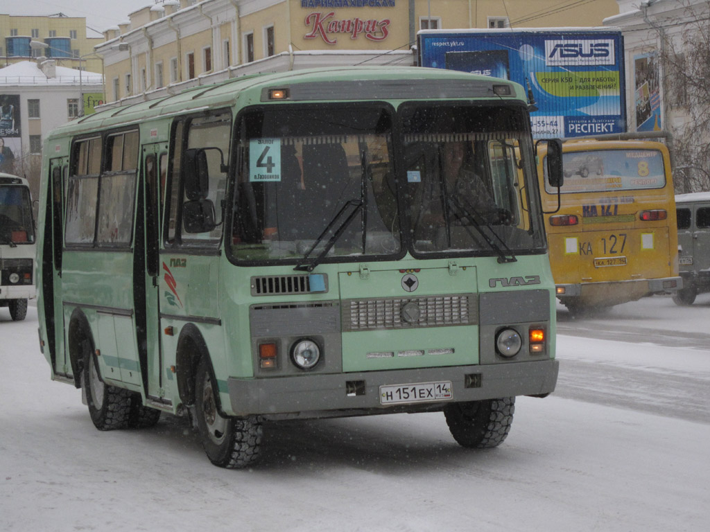 Саха (Якутия), ПАЗ-32054 № Н 151 ЕХ 14