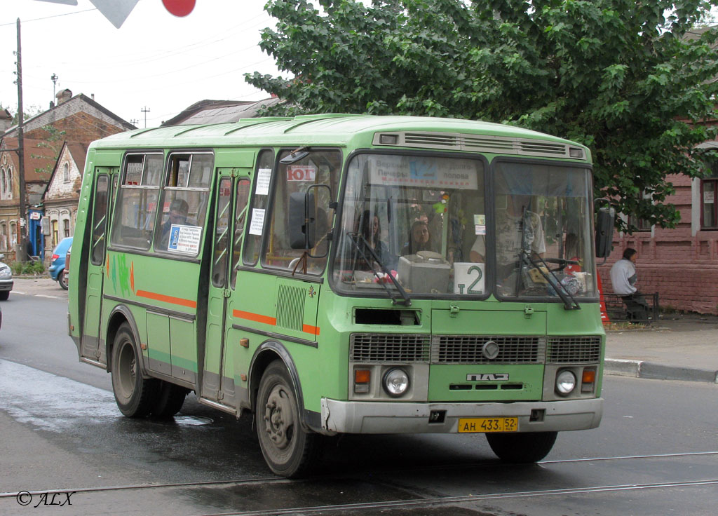 Нижегородская область, ПАЗ-32054 № АН 433 52