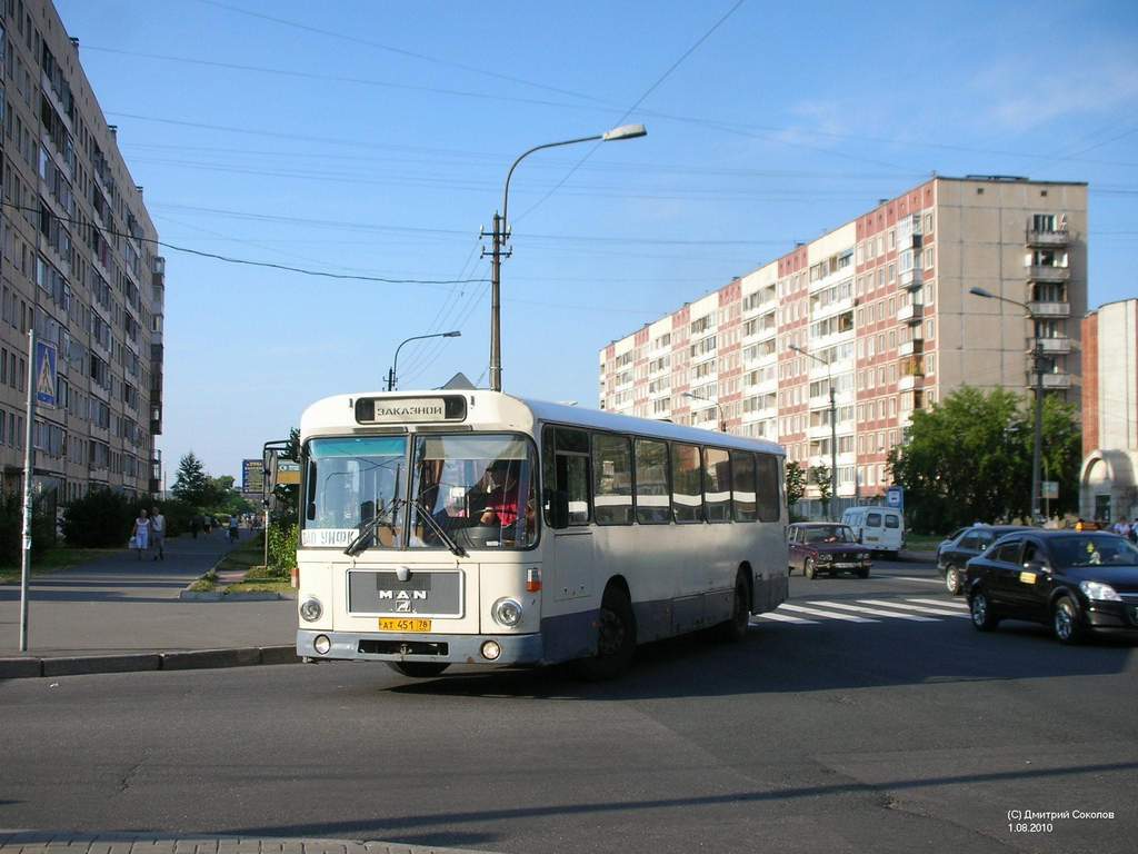 Санкт-Петербург, MAN 192 SL200 № АТ 451 78