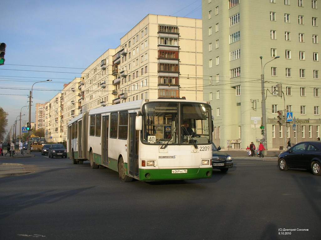 Санкт-Петербург, ЛиАЗ-6212.00 № 2209