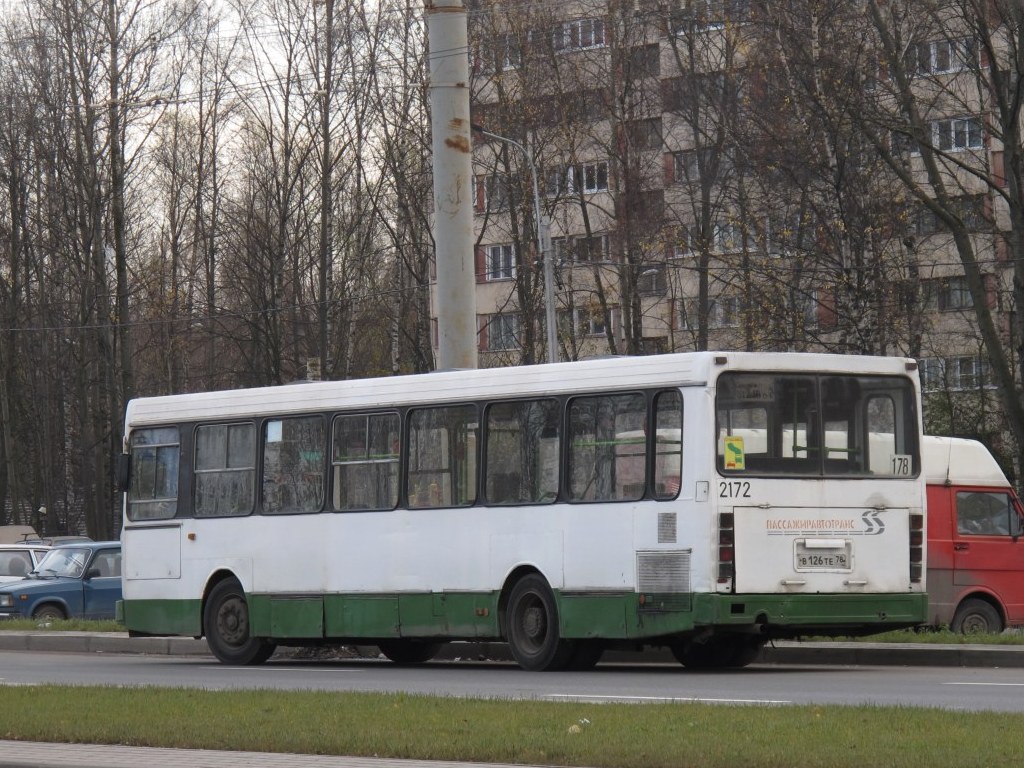 Санкт-Петербург, ЛиАЗ-5256.25 № 2172