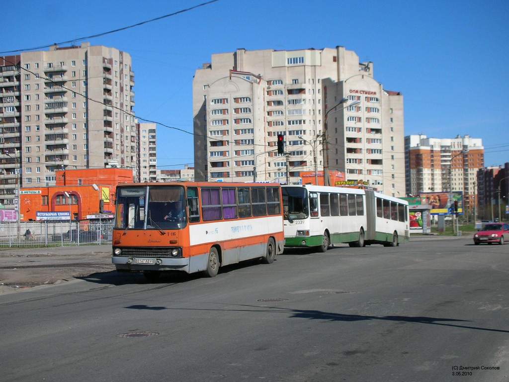 Saint Petersburg, Ikarus 280.64 # Т-16