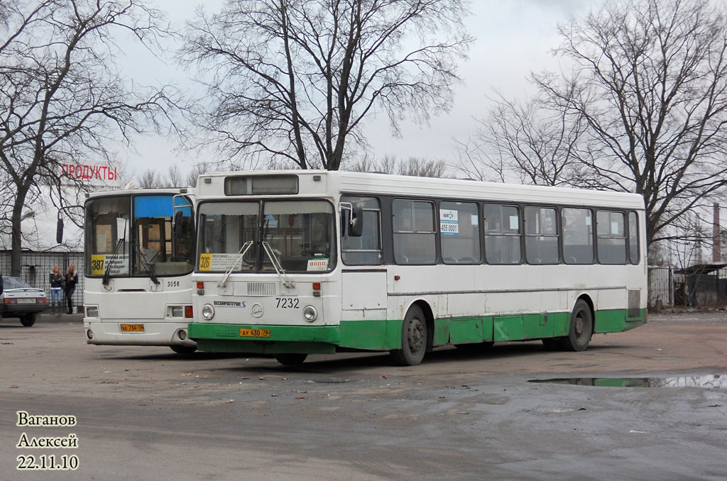 Санкт-Петербург, ЛиАЗ-5256.00 № 7232