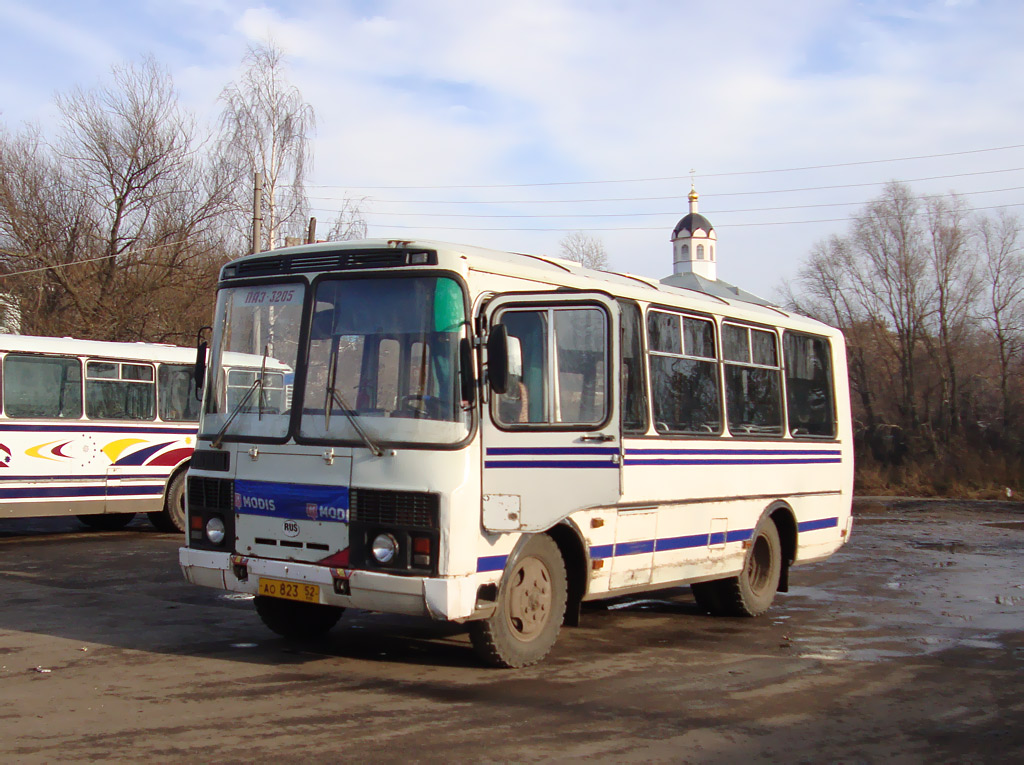 Нижегородская область, ПАЗ-32054 № АО 823 52