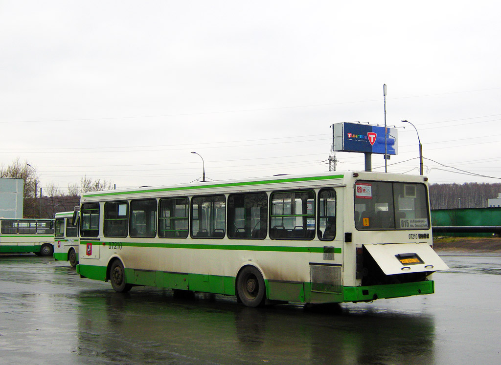 Moscow, LiAZ-5256.25 # 07210