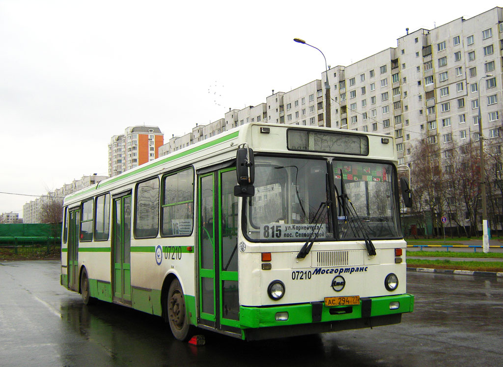 Москва, ЛиАЗ-5256.25 № 07210