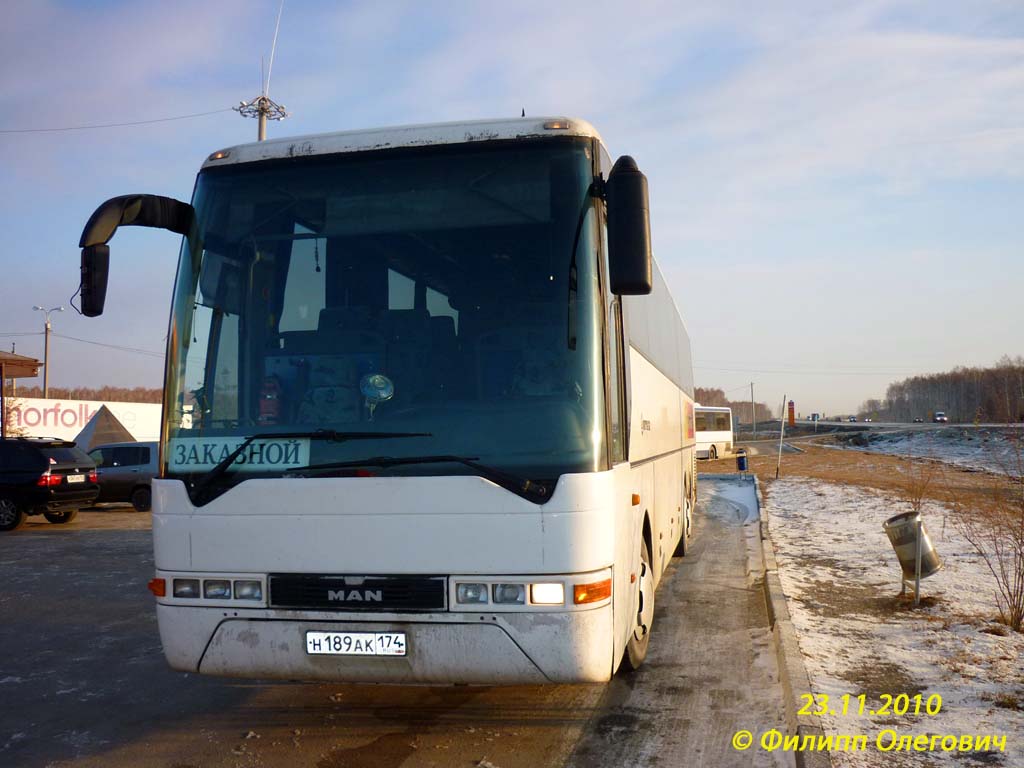 Chelyabinsk region, MAN A32 Lion's Top Coach RH4*3-13,7 № Н 189 АК 174