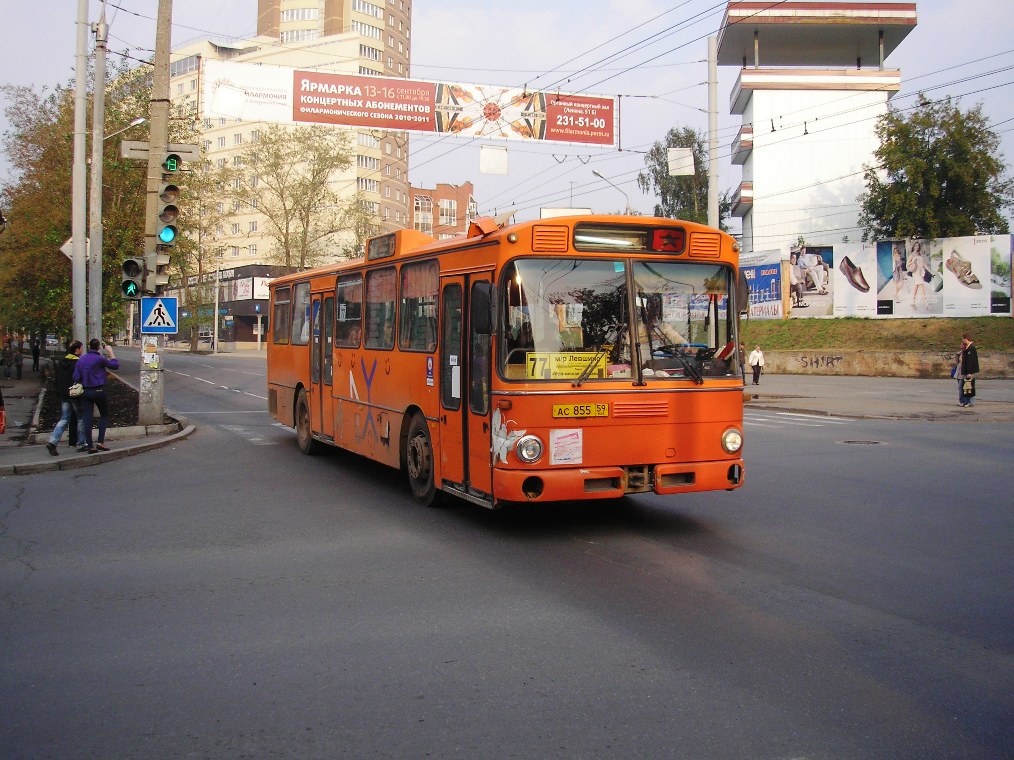 Пермский край, Mercedes-Benz O305 № АС 855 59