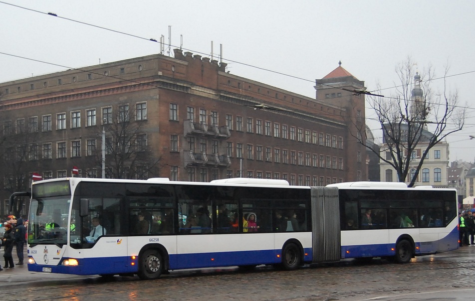 Латвия, Mercedes-Benz O530G Citaro G № 66258