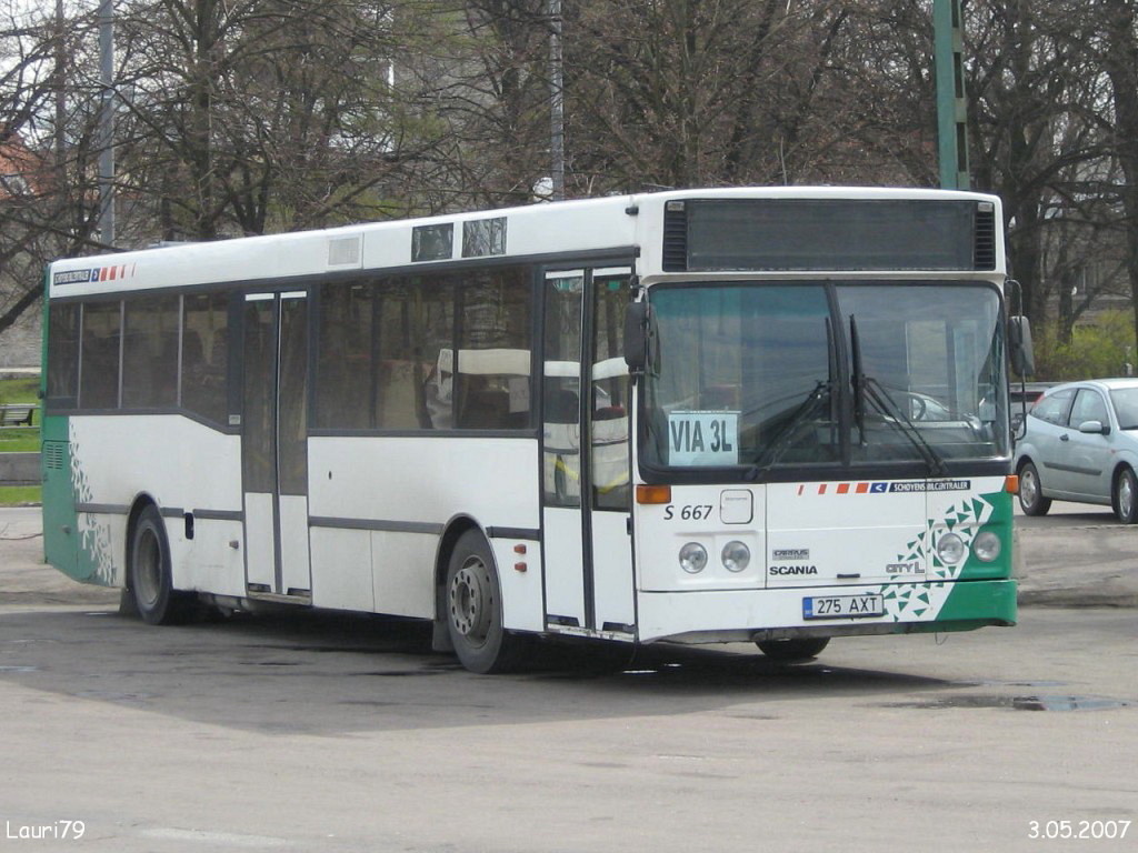 Эстония, Carrus K204 City L № 275 AXT