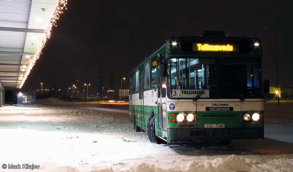 Эстония, Scania CN113CLB № 2222