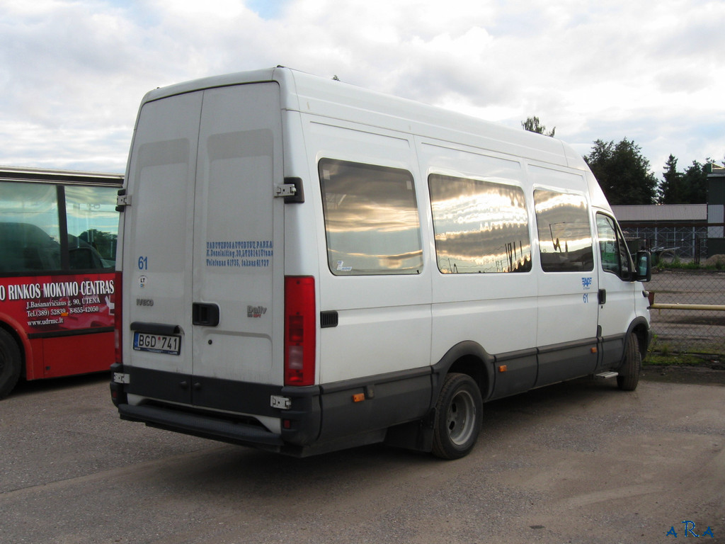 Lithuania, IVECO Daily 50C17V # 61