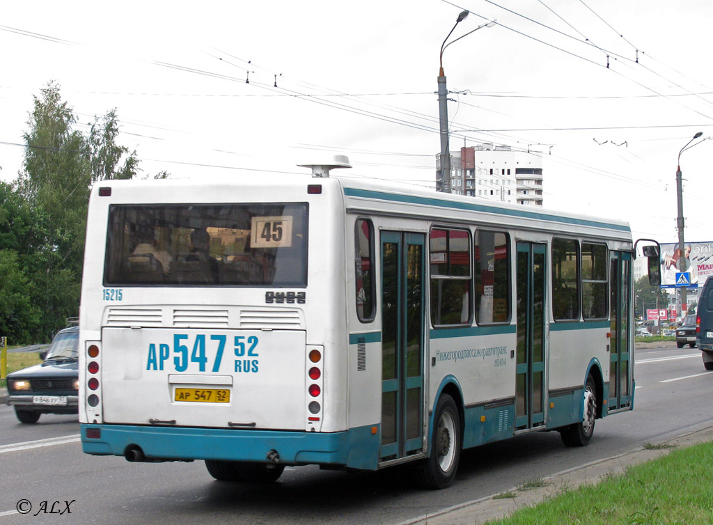 Nizhegorodskaya region, LiAZ-5256.26 Nr. 15215