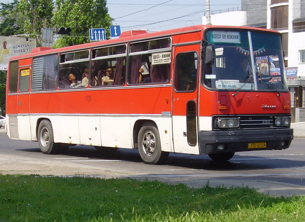 Odessa region, Ikarus 256.75 # 1728