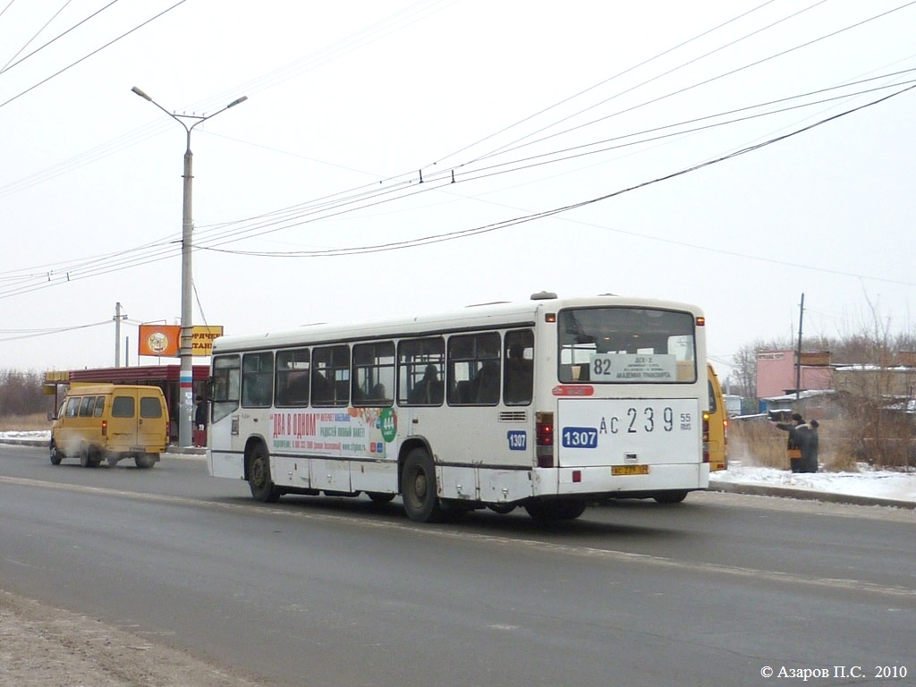 Омская область, Mercedes-Benz O345 № 1307