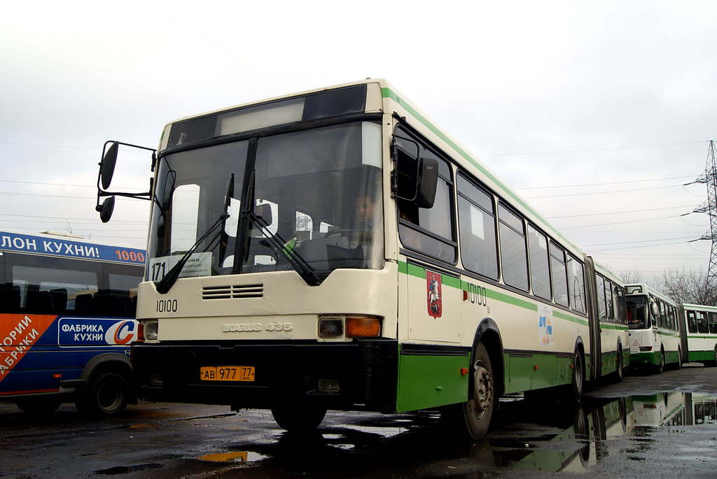 Москва, Ikarus 435.17 № 10100