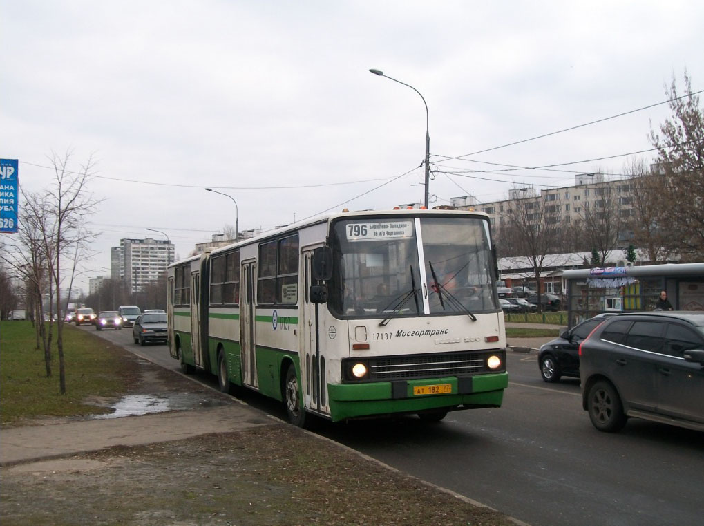 Москва, Ikarus 280.33M № 17137