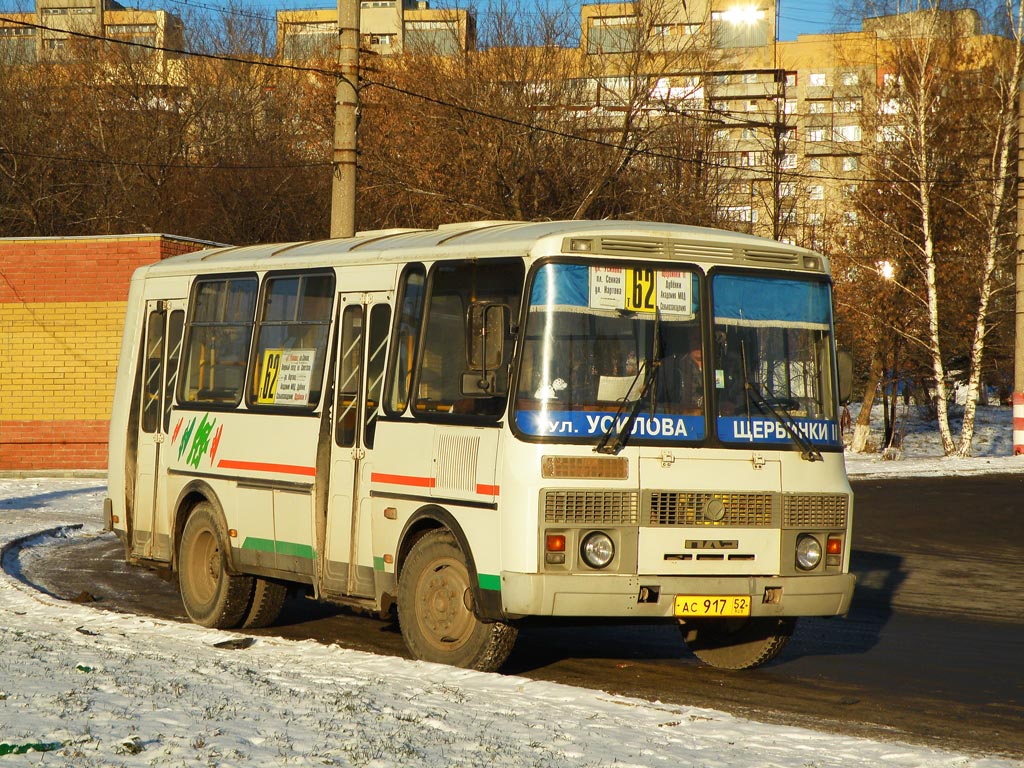 Нижегородская область, ПАЗ-32054 № АС 917 52