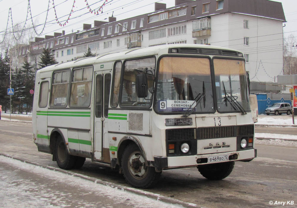 Марий Эл, ПАЗ-3205-110 № 13