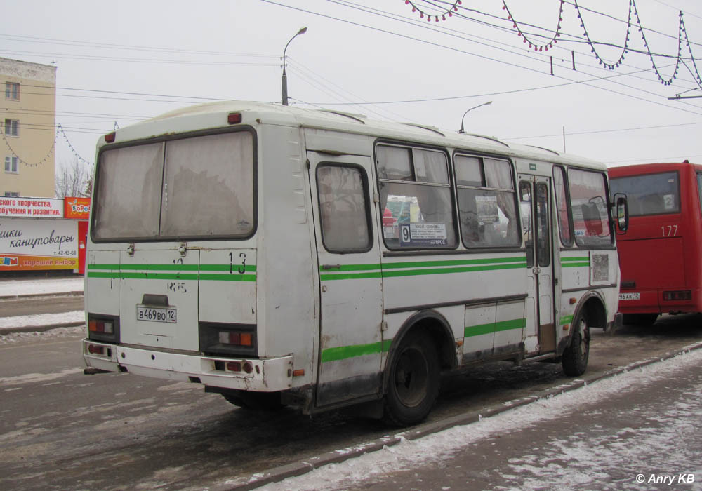 Марий Эл, ПАЗ-3205-110 № 13