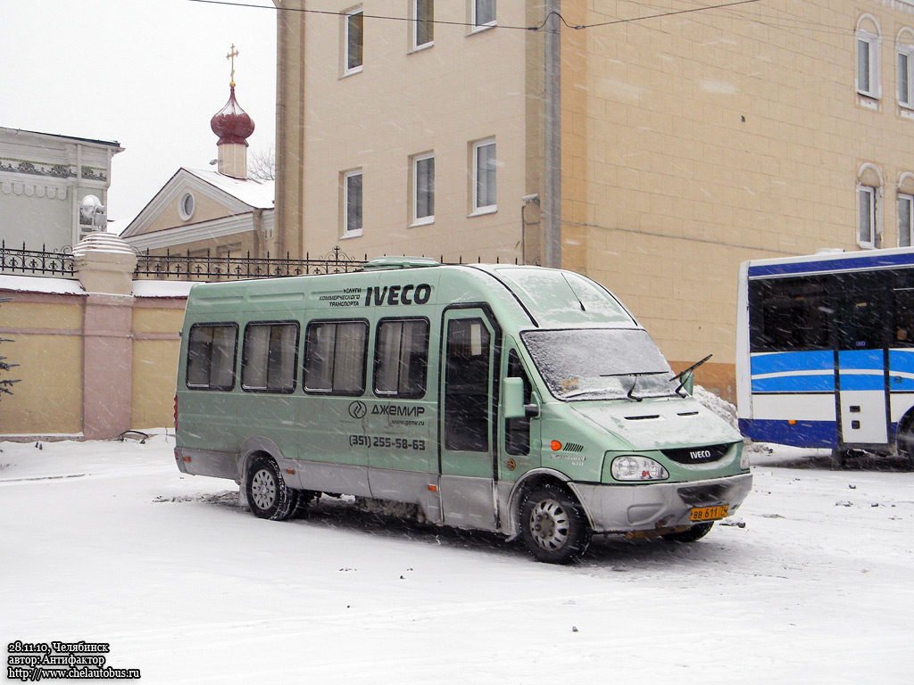 Челябинская область, IVECO PowerDaily (NAVECO) № ВВ 611 74