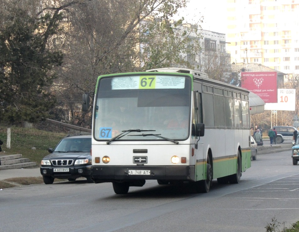 Алматы, Van Hool A600 Linea № A 748 AT