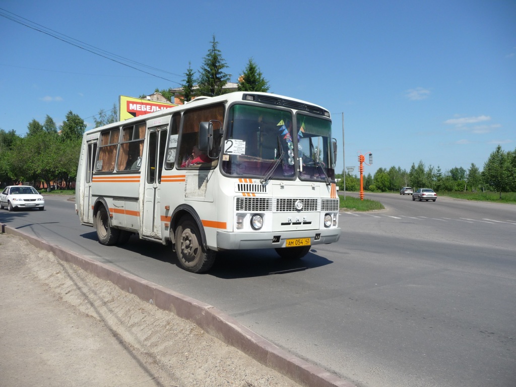 Kemerovo region - Kuzbass, PAZ-32054 # АМ 054 42