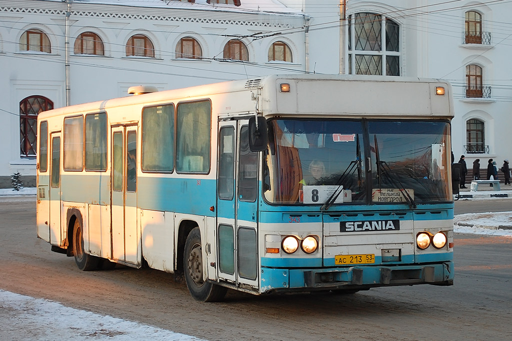 Новгородская область, Scania CN112CL № 343