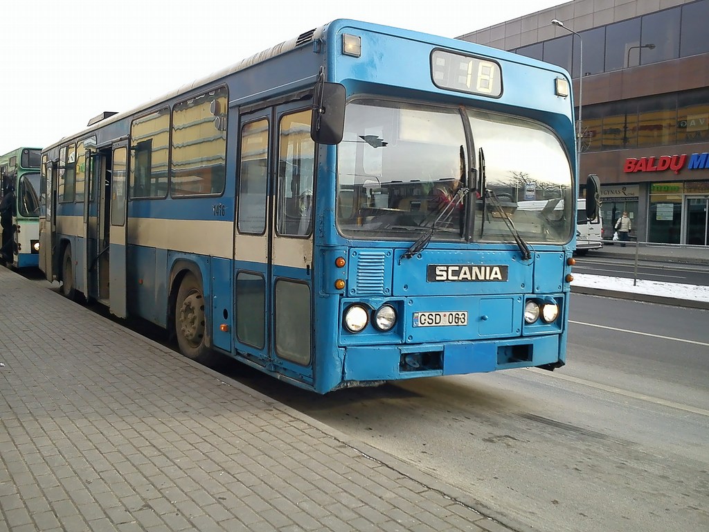 Литва, Scania CR112 № 1416