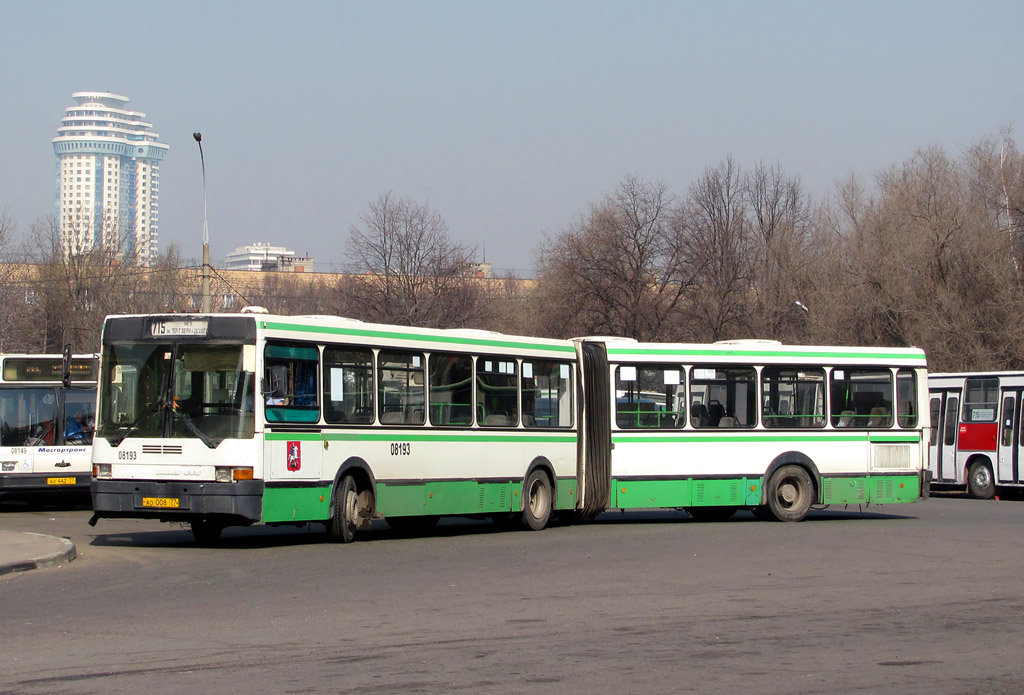 Москва, Ikarus 435.17 № 08193