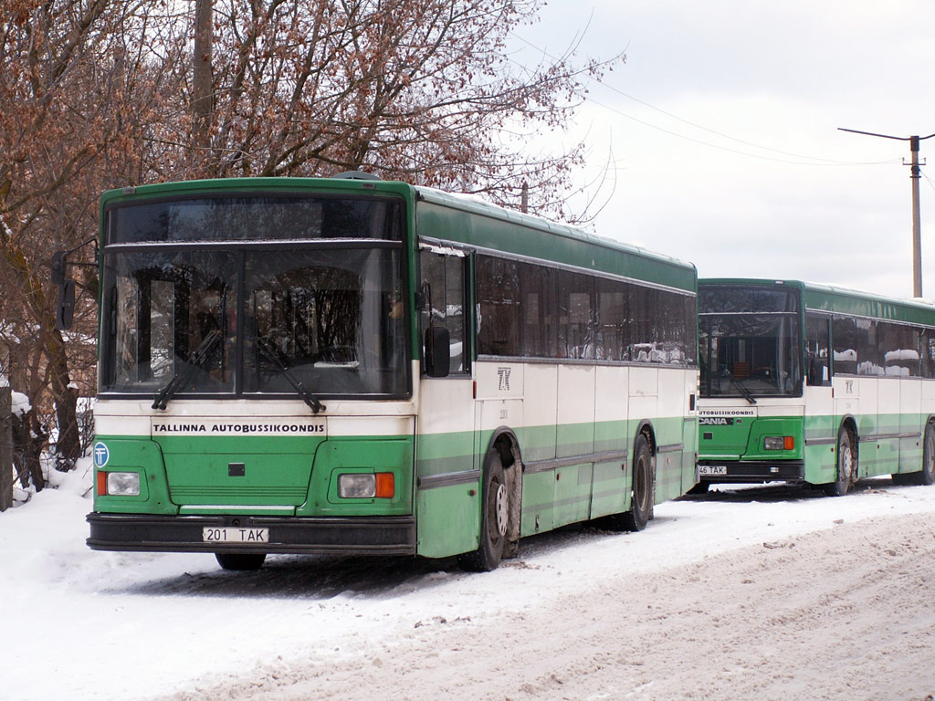 Эстония, Duple Metsec T-76 City (BaltScan) № 2201