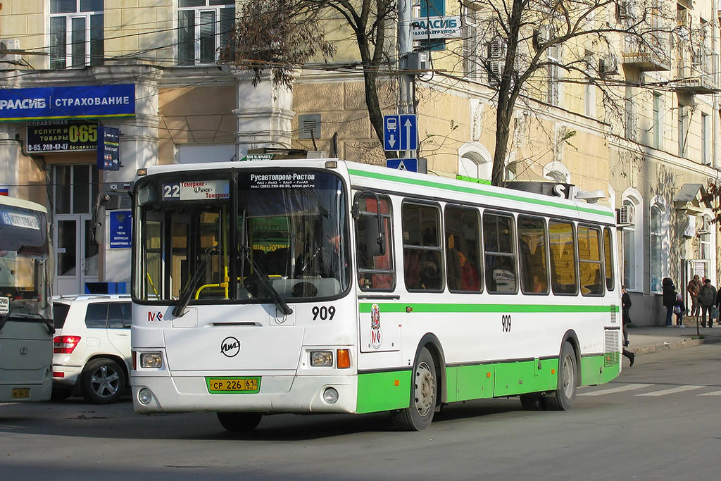 Rostov region, LiAZ-5256.36-01 Nr. 909