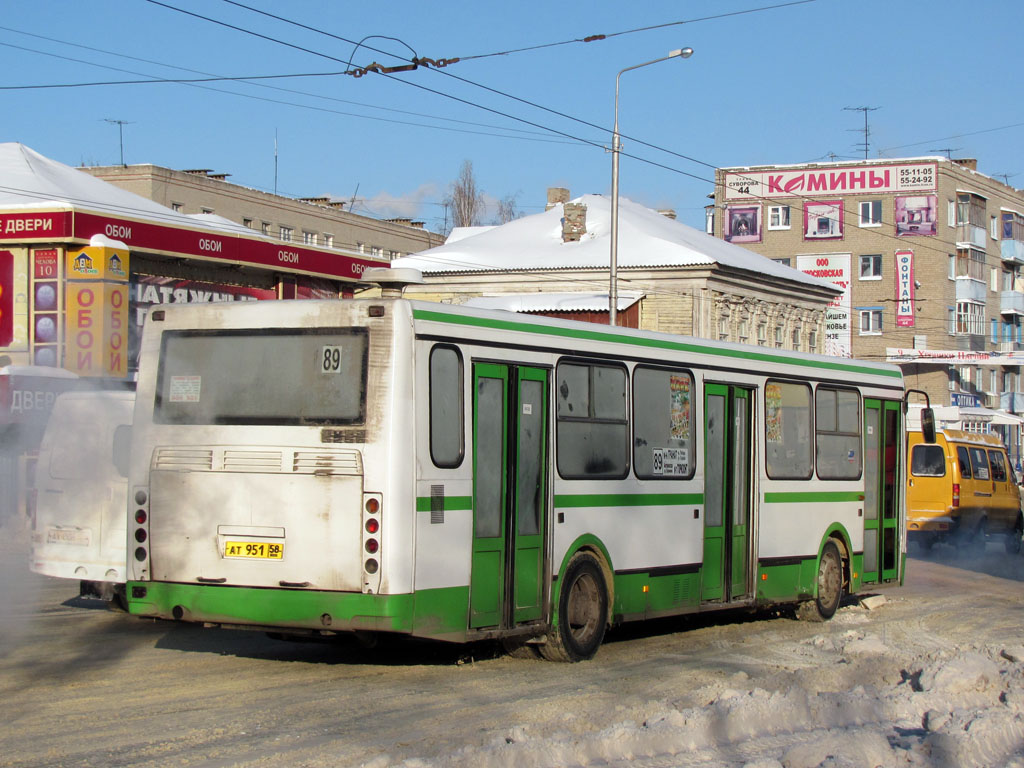 Пензенская область, ЛиАЗ-5256.45 № АТ 951 58