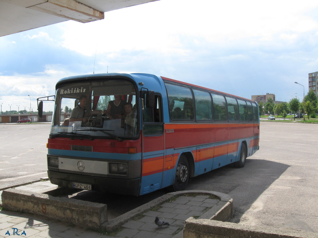 Литва, Mercedes-Benz O303-14KHP-A № 411