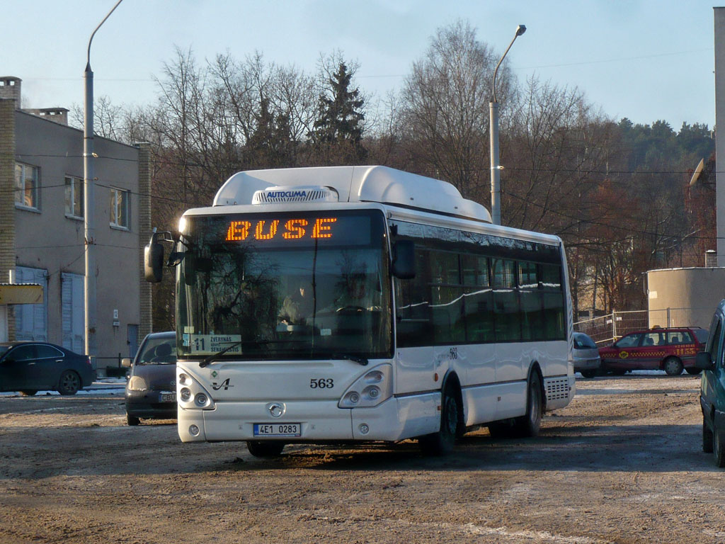 Литва, Irisbus Citelis 10.5M CNG № 563