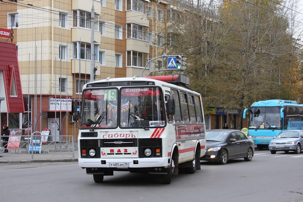 Томская область, ПАЗ-32051-110 № Р 485 АМ 70