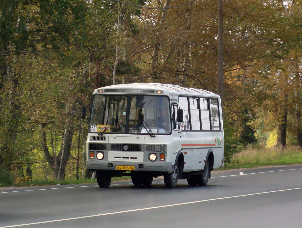 Нижегородская область, ПАЗ-32054 № АУ 005 52