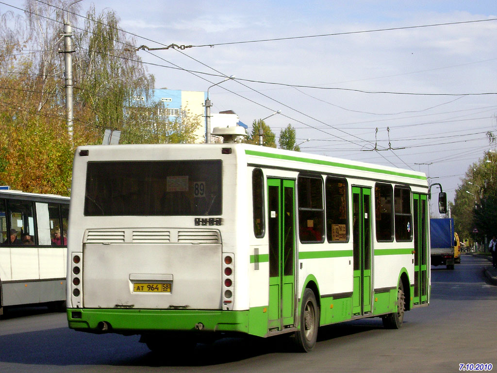 Пензенская область, ЛиАЗ-5256.45 № АТ 964 58