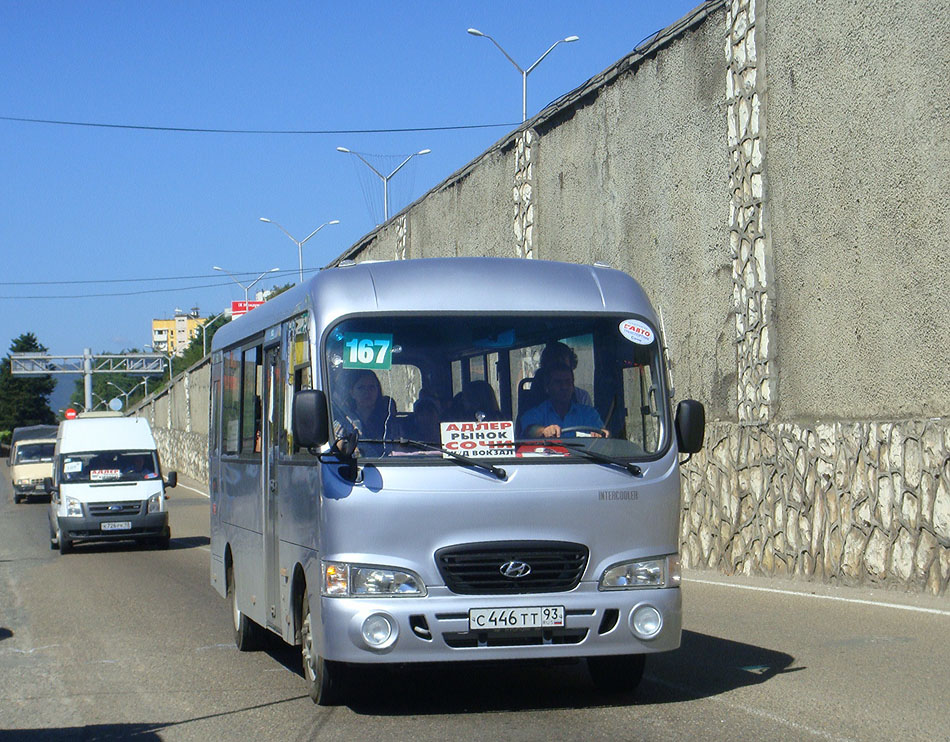 Kraj Krasnodarski, Hyundai County LWB C09 (TagAZ) Nr С 446 ТТ 93