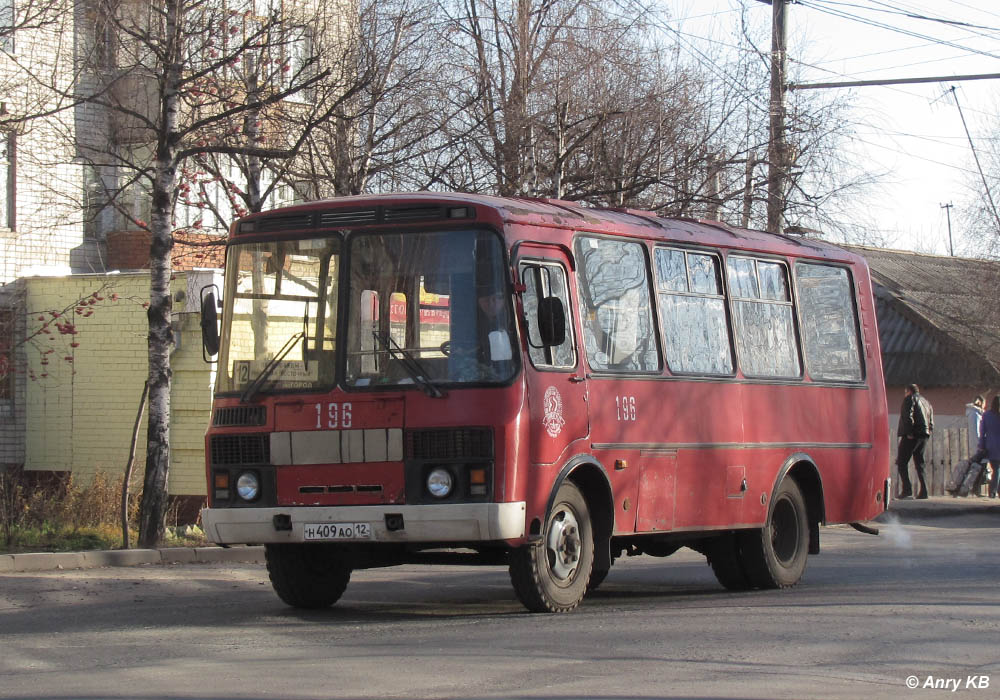 Марий Эл, ПАЗ-3205-110 № 196