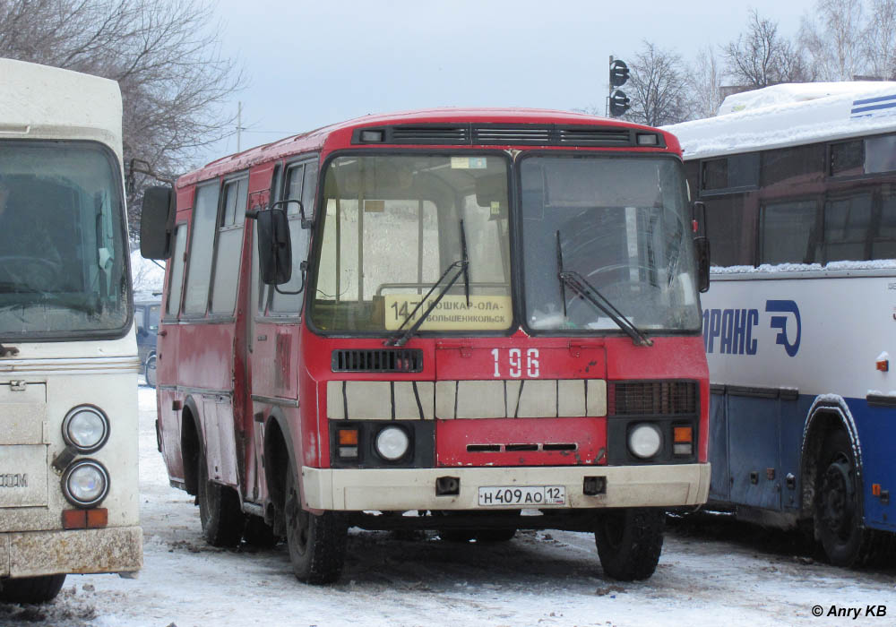 Марий Эл, ПАЗ-3205-110 № 196