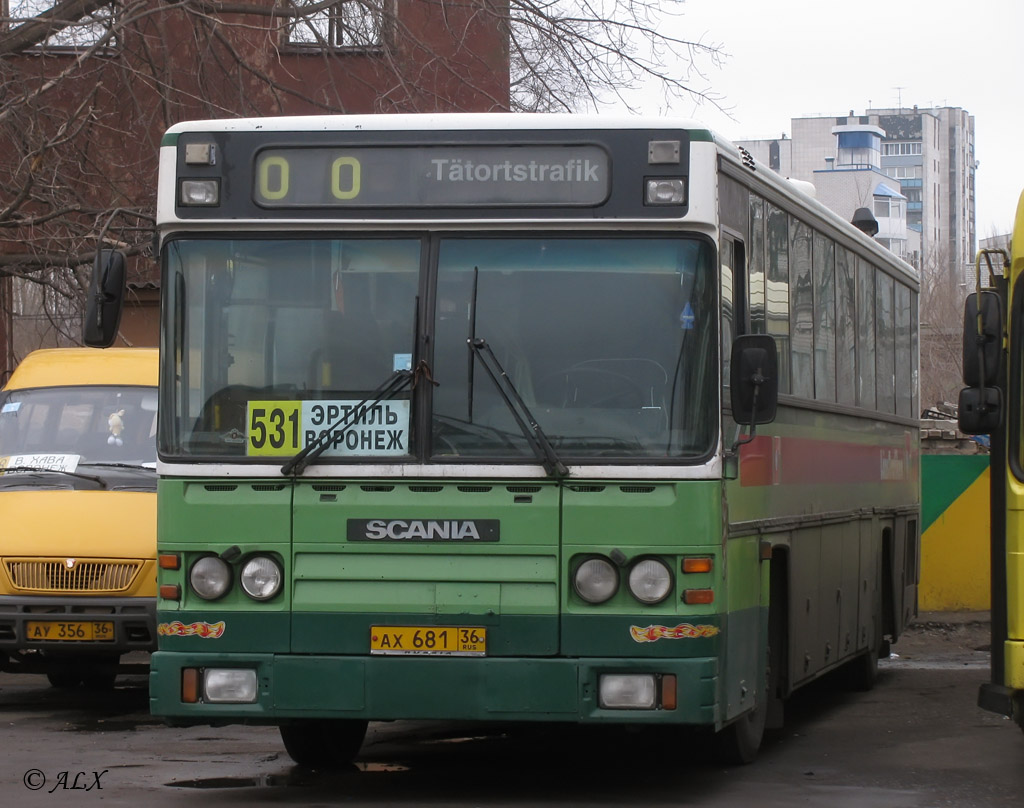 Voronezh region, Scania CK113CLB Nr. АХ 681 36