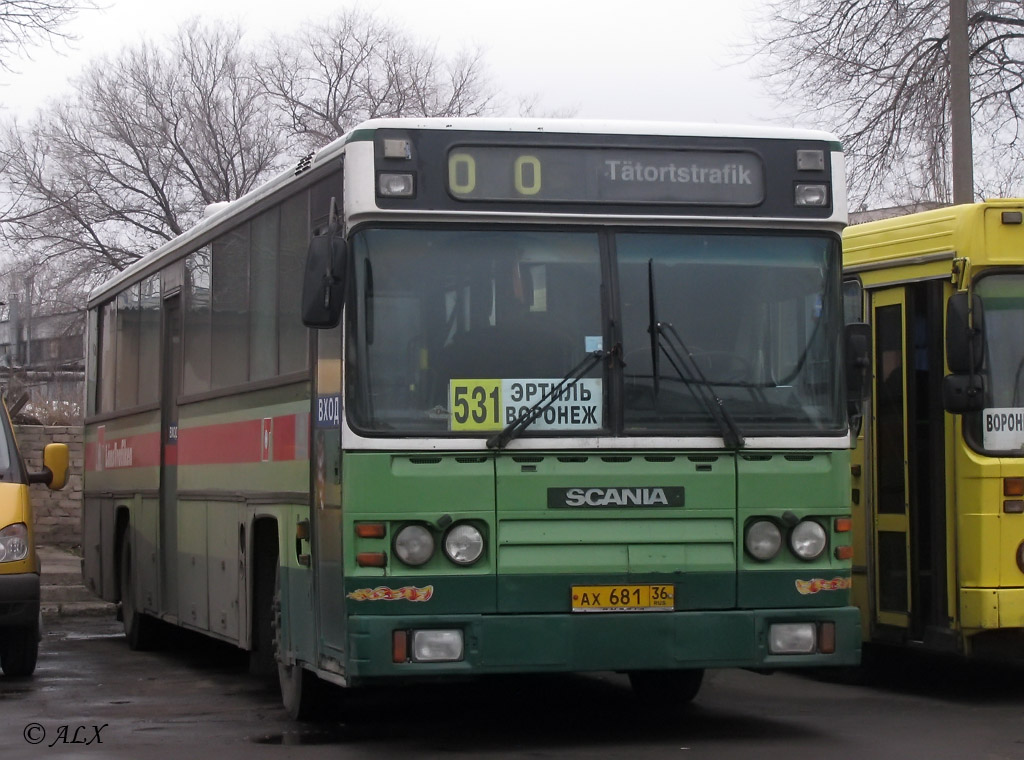 Воронежская область, Scania CK113CLB № АХ 681 36