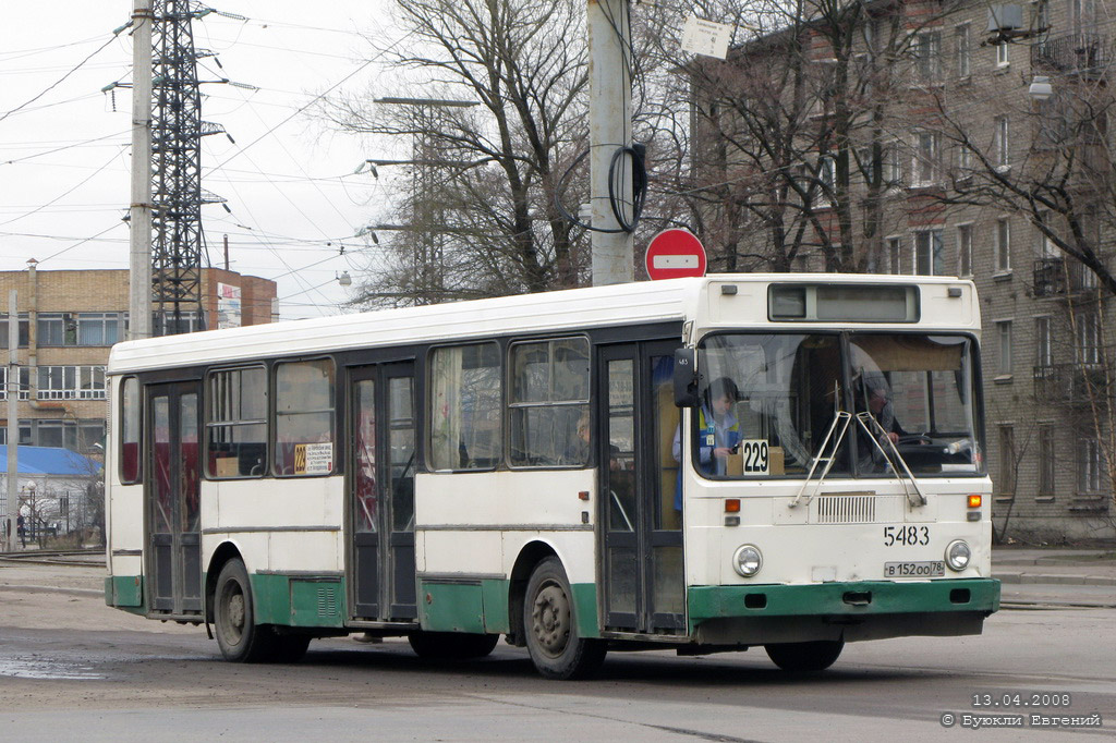 Санкт-Петербург, ЛиАЗ-5256.00 № 5483