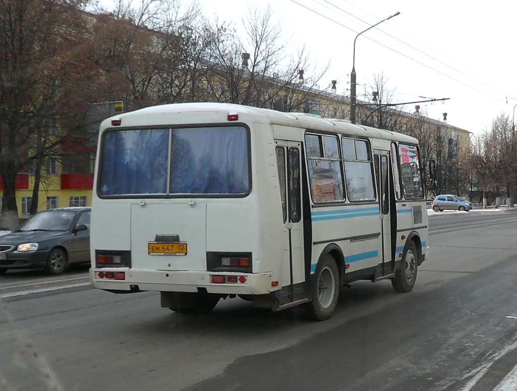 Башкортостан, ПАЗ-32054-07 № ЕМ 647 02