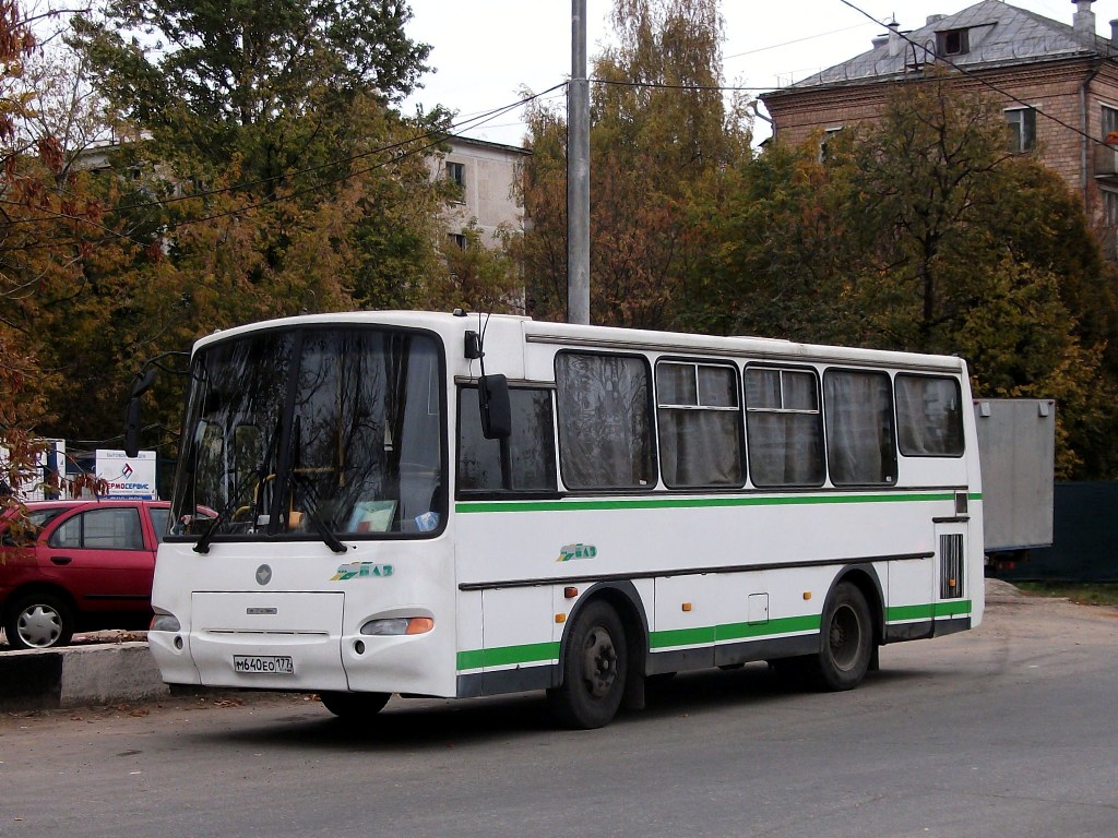 Москва, ПАЗ-4230-01 (2-2) № М 640 ЕО 177